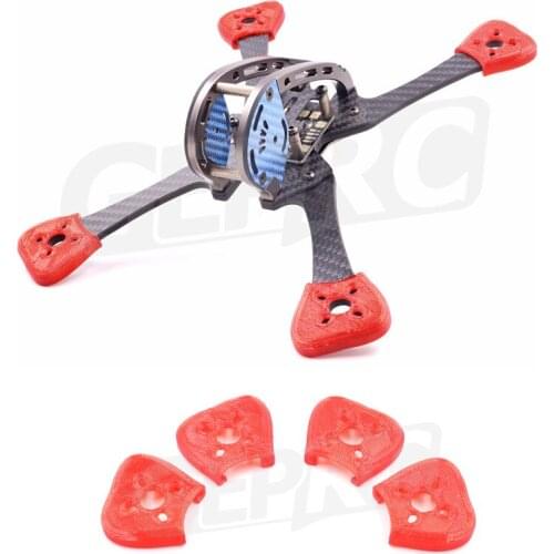 4pcs TPU material motor protection seat Protector Mount For GEPRC GEP-TX5 GEP-LX GEP-LSX Quadcopter