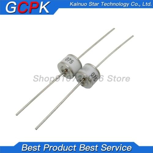 10pcs/lot Ceramic gas discharge tube 2RM075L-8 2RM075 75V 2 feet 8X6 mine management new original
