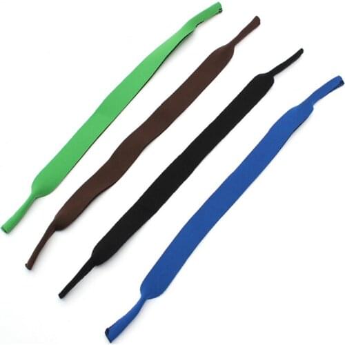 4 Colors 33.5cm Anti Slip Strap Stretchy Neck Cord Outdoor Sports Eyeglasses String Sunglass Rope Band Holder