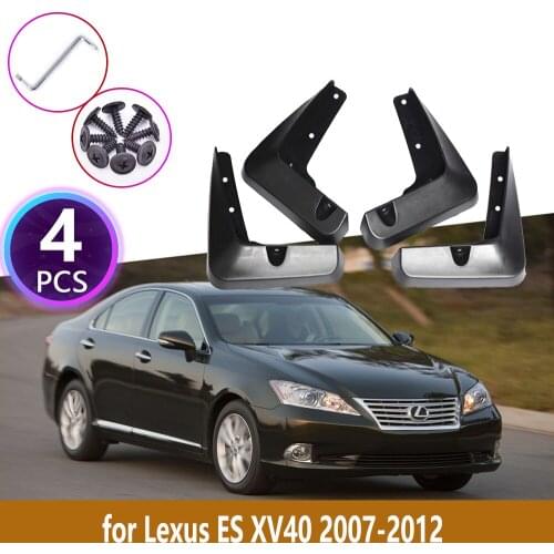 Car Mudguards For Lexus ES ES350 ES240 XV40 2007~2012 Cladding Splash Mud Flap Mudflap Car Protect Accessories Fenders 2009 2010