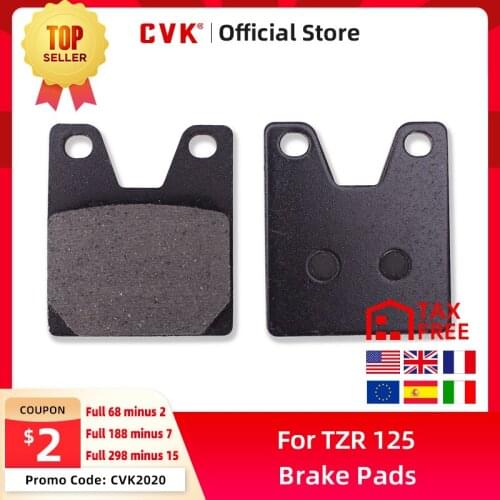CVK High Quality Rear Brake Pads Disks Shoe For YAMAHA TZR 125 XJR 400 FZR FZ FZX YZF XJ XV TDM 400 600 700 750 850 900 R