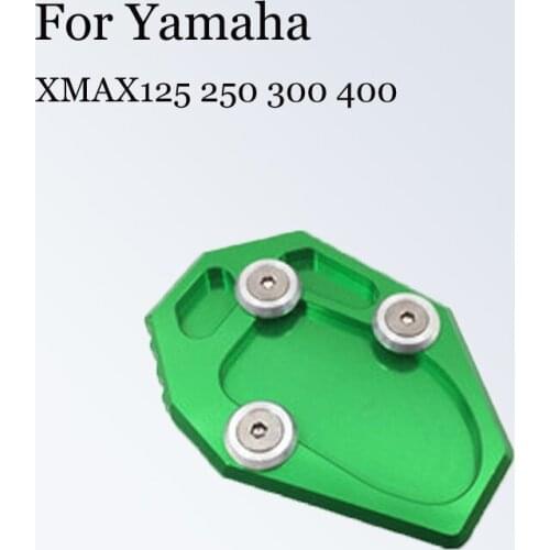 For Yamaha XMAX125 250 300 400 2014 2015 2016 CNC Motorcycle Foot Cushion Support Side Support Foot Support Enlarged Seat