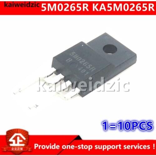 Kaiweikdic New imported original KA5M0265R 5M0265R To-220f plastic encapsulated LCD power switch management regulator IC