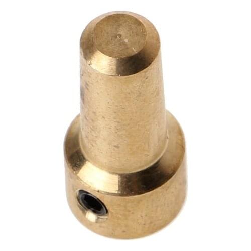 Brass 3.17mm Electric Drill Chuck JT0 Coupling Motor Shaft Coupler Clamp Fixture