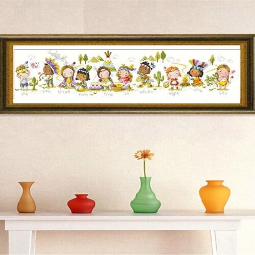 Cross Stitch Set Chinese Cross-stitch Kit Embroidery Needlework Craft Packages Cotton Fabric Floss New Designs Embroidery G114