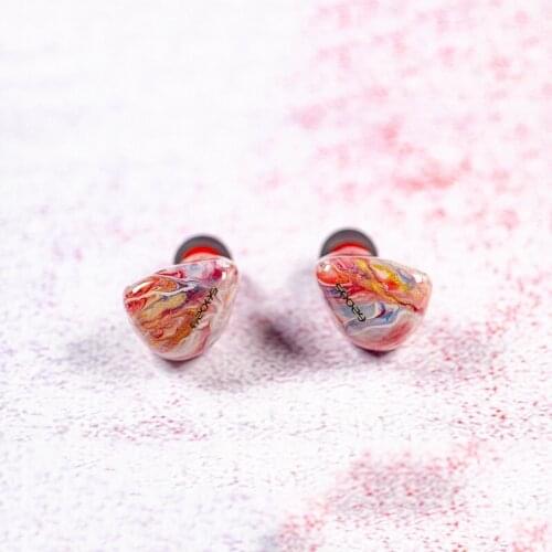 Shozy Rouge Hybrid Technology Wired Earphones Active Noise Cancelling Earbuds In-Ear Monitors Headphones Detachable Cable