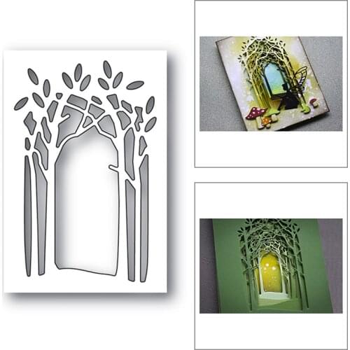 2020 New Plant Branches Tree Layered Metal Cutting Dies For DIY Cut Paper Craft Making Background Card Scrapbooking No Stamp Set