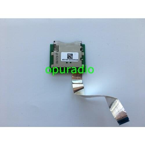 Original new SD Card Reader with flex cable for VW SKODA RNS510 VW Volkwagen RNS510 car GPS navigation audio SD Card