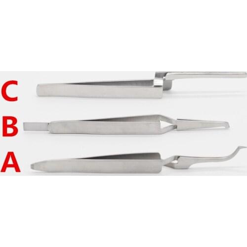 Dentist Orthodontic Posterior Bracket Buccal Tube Bonding Tweezer Holder Placer For Dental Lab Item