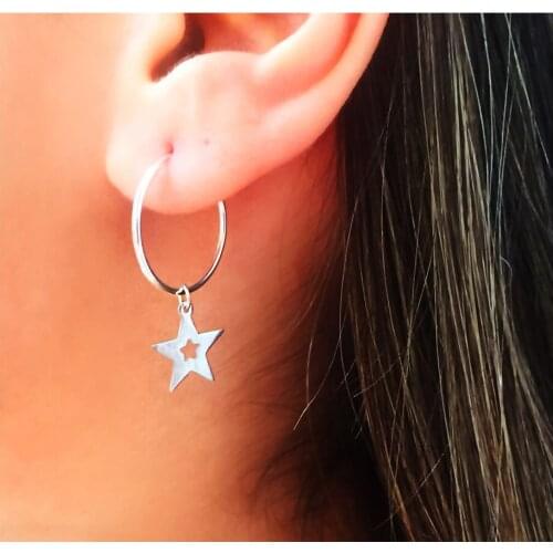 925 Sterling Silver Jewelry Earrings For Women Rhodium Plated Drop Earrings