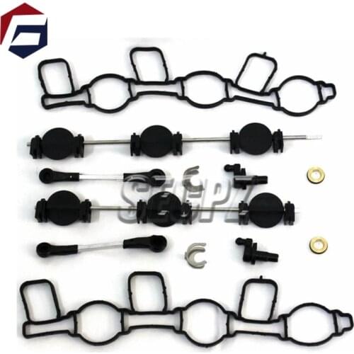 INTAKE MANIFOLD SWIRL FLAPS fit For Audi A4 A5 A6 A8 Q5 Q7 VW TOUAREG Phaeton 2.7 3.0TDI GASKET KIT 059129711