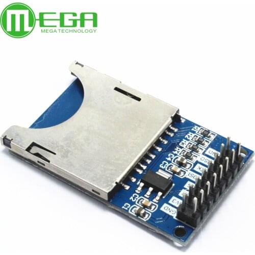 10PCS Reading and writing module for arduino SD Card Module Slot Socket Reader ARM MCU