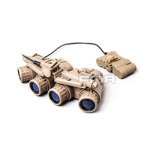 2019 FMA tactical Airsoft gpnvg 18 dummy NVG model + plastic l4g24 NVG assembly tb723 + 1012