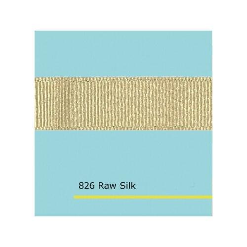 7/8" inch (22mm) silver glitter printed Raw Silk grosgrain ribbons