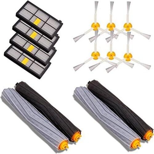 14PCS Accessories for iRobot Roomba 880 860 870 871 980 990 Replenishment Parts Spare Brushes Kit