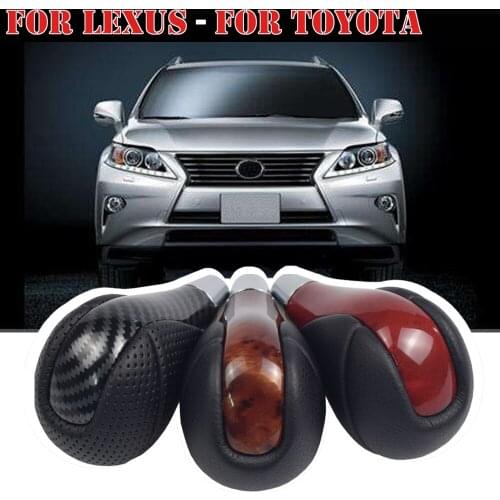 Automatic Gear Shift Knob For Toyota Estima 2002-2013 For Toyota Hilux 2005-2012 Plating Walnut Car Styling