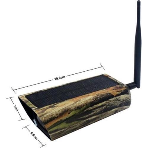 Wireless Outdoor Wild-life Trail Camera 2MP 1080P Solar Power IP Camera