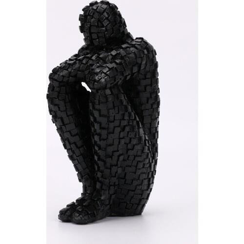 Decorative Resin Creative Sculpture Character Statuesuitable For Home Or Office Decoration