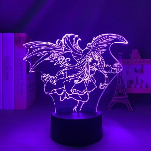 Manga Oh My Goddess Skuld Led Lamp for Child Bedroom Decor Night Light Birthday Gift Room Desk Anime 3d Light Oh My Goddess