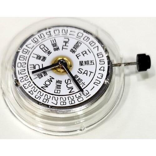 Automatic Movement 2836-2 Mechanical Movement Dual Calendar Watch Day/Date at 3H For Seagull ST 2146 ETA 2836 2836-2 Movement