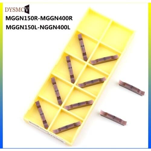 MGGN150 MGGN200 MGGN250 MGGN300 MGGN400 MGGN500 R L Carbide Inserts Slot Grooving Blade CNC Lathe Cutter Tool for Metal