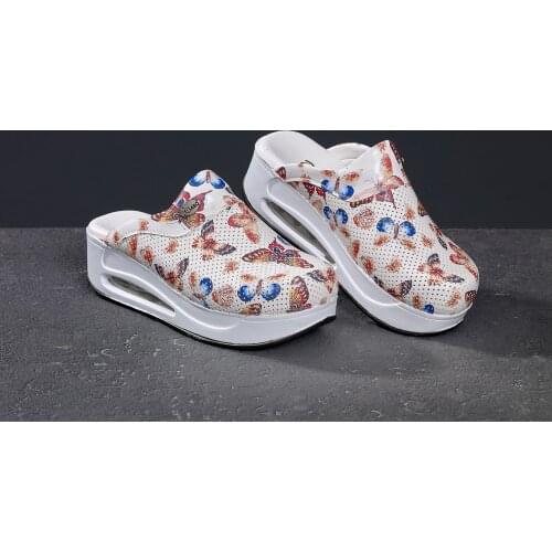 Butterfly Themed Orthopedic Airmax Slippers Nurse Doctor Slipper Slippers Hospital Slippers Soft Slippers Medical Slippers