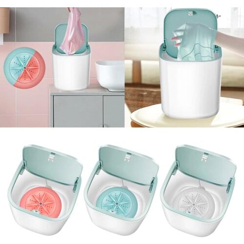Portable Washing Machine for Makeup Brush Pants Travel Camping Motorhome
