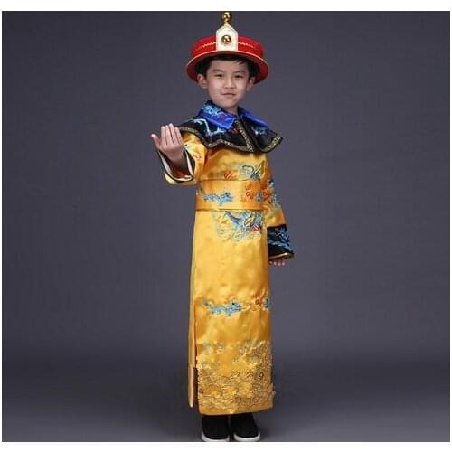 Superior quality china boys chinese emperor costume ancient costumes chinese prince robe clothing tang dynasty Halloween clothes