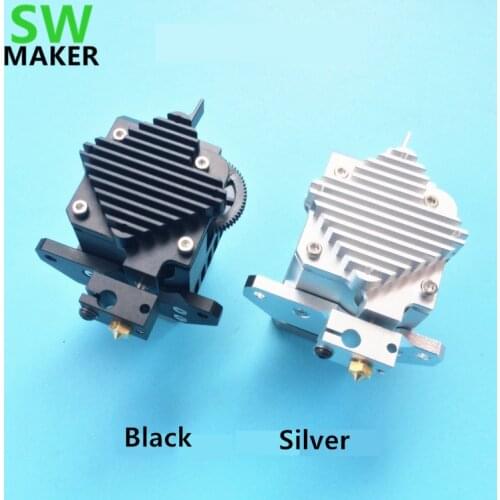 All metal Prusa i3 Titan Aero extruder with motor + E3D Titan Aero Heat sink + V6 hotend j-head for MK2 3D printer machine