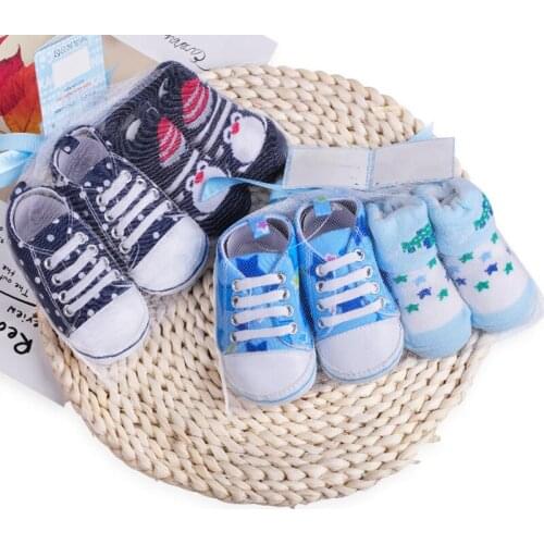 Redkite Baby Shoes Socks Set Newborn Cartoon Infant Lovely Unisex