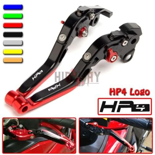 Motorcycle CNC Accessories Adjustable Folding Extendable Brake Clutch Levers for BMW HP4 2011-2014 2012 2013