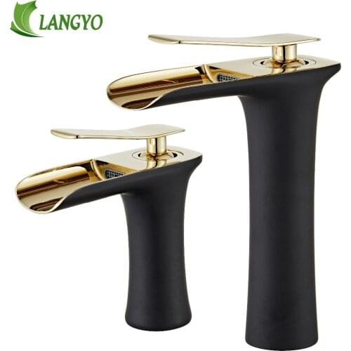 Basin Faucets Modern White Bathroom Faucet Waterfall faucets Single Hole Cold and Hot Water Tap Basin Faucet Mixer Taps BR-0043