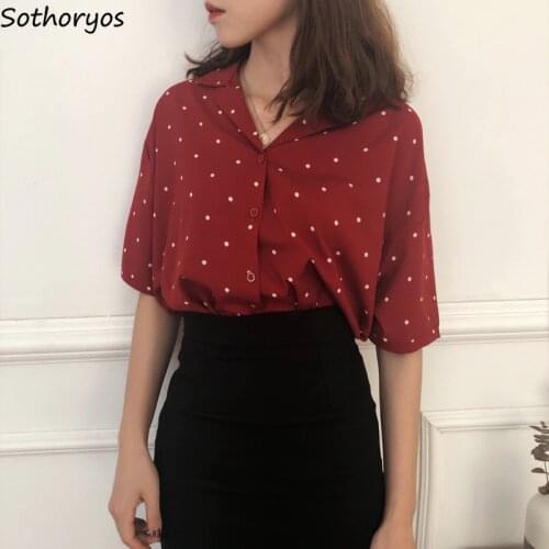 Блузки в горошек Sothoryos China At AliExpress