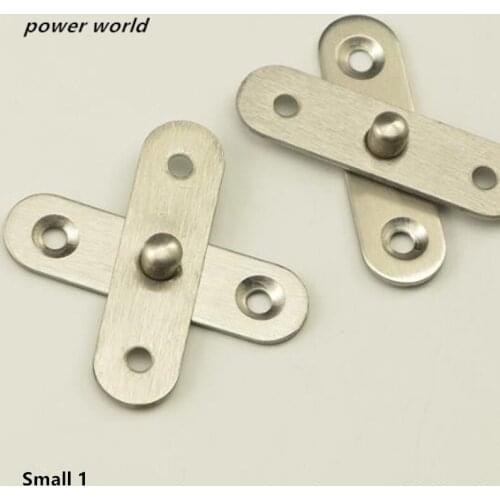 Thickened Stainless steel 360 Degrees Rotation Axis Location Shaft Furniture Hinge Hidden/axis of heaven and earth is hidden