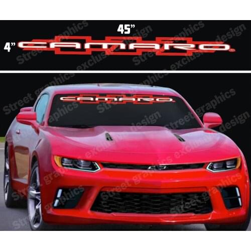 For CAMARO WINDSHIELD VINYL DECAL STICKER Car Styling