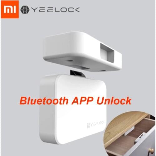 Youpin YeeLocK Smart Drawer Cabinet Lock Keyless Bluetooth APP Unlock Anti-Theft Child Safety File Security smart lock