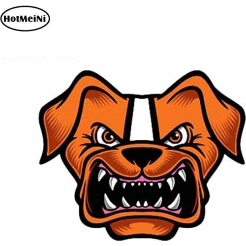 HotMeiNi 13cm x 10.7cm Funny Car Stickers and Decals DAWG POUND Graphics Waterproof Vinyl for Any Flat Smooth Clean Surface