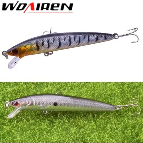 1Pcs Topwater Floating Fishing Lure Minnow Wobblers Crankbait 95mm 7.5g Artificial Hard Bait Swimbait Bass Pesca fishing tackle