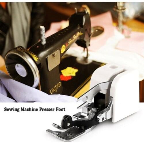 1PCS Cutter Overlock Presser Foot Sewing Machine Attachment Multifunction Household Electric Sewing Equipment Tools Accessories