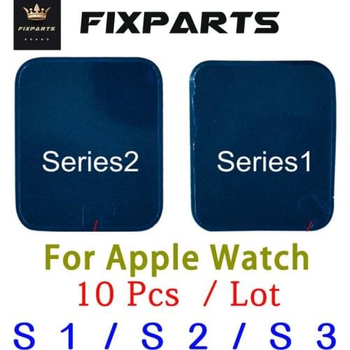 10pcs For Apple Watch S1 S2 S3 S4 Adhesive Sticker LCD Screen Repair Glue Tape For Apple Watch Series 1 2 3 4 Adhesive Series 1