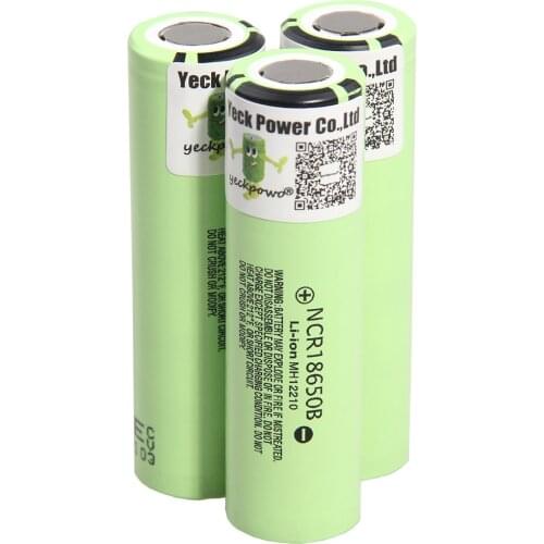 20 pcs 18650 rechargeable battery li-ion ncr18650b lithium batteries 3400mah 3.7V Moscow Warehouse Fast delivery 18650 charger