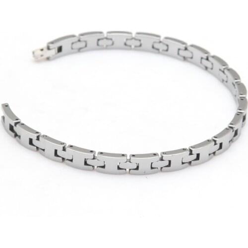 Tungsten carbide Bracelet Tungsten Bracelet Length 21cm Width 0.6cm Thickness 3mm Weight 40g