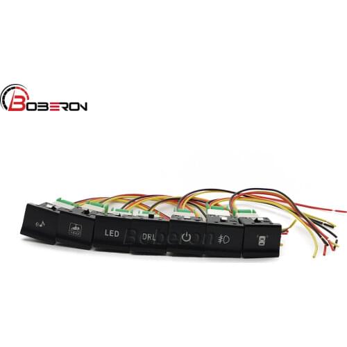 Car Red Fog Lights Switch for VW Polo 6C 2014 2015 2016 2017 2018