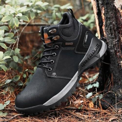 High Top Sneakers Shoes Casual Mens Winter Footwear Leather Sneakers Man Zapatos De Invierno Hombre Men Top Sneaker For