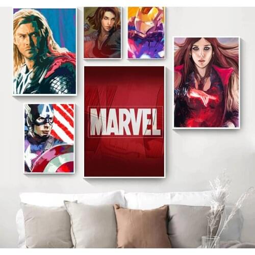 DIY Diamond Painting Full Square/Round Embroidery Marvel Movie Anime Cross Stitch Kits Painting Mosaic Home Decoration Gift