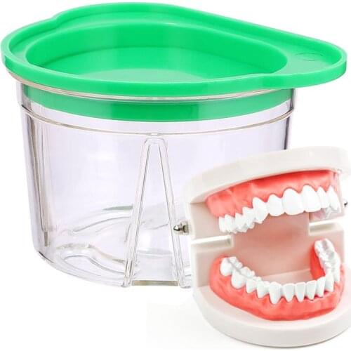 Dental Agar Mold Box Portable Practical Dental Plastic Case Denture Duplicating Box Agar Duplicating Box for Men Women Adults