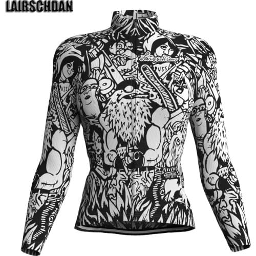 LairschDan New Cycling Jersey Long Sleeve Women Riding Bicycle Wear Sports Shirt Top Clothing MTB Bike Clothes Ropa Ciclismo