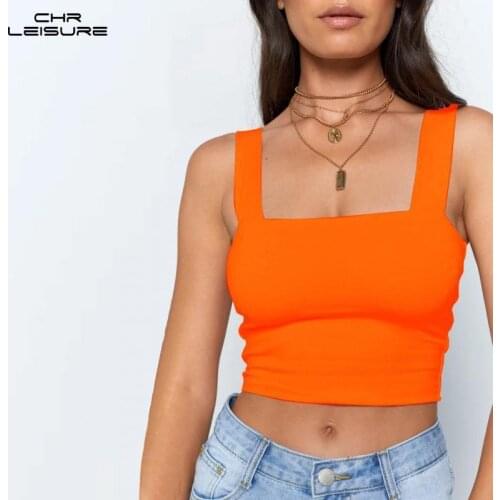 CHRLEISURE Womens Sports Top Womens Summer Tank Tops Camisole for Fitness Sleeveless Women Tank Top Female