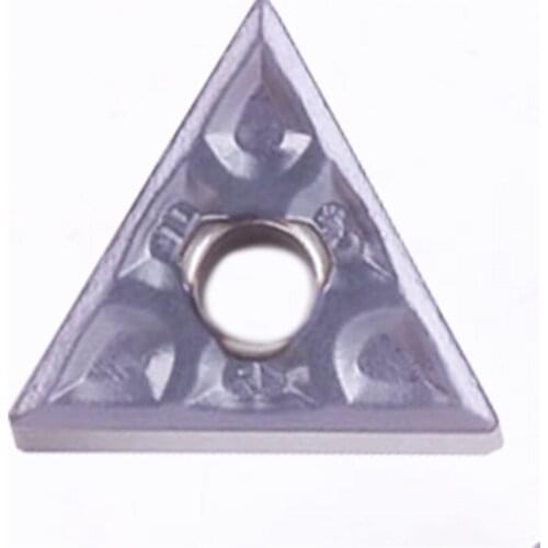 10PCS TNMG160404-TF IC907 CNC Triangle Carbide Milling Inserts for Processing Stainless Steel Lathe Turning Tools