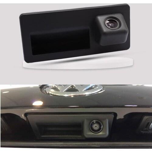 Car Trunk Handle RearView Camera For Audi A4 / S4 / RS4 B8 8K 2009-2016 / Q3 8U 2011-2017 For Cayenne 92A 2010-2017 Reverse Came
